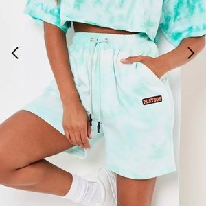 Playboy Tie Dye Shorts